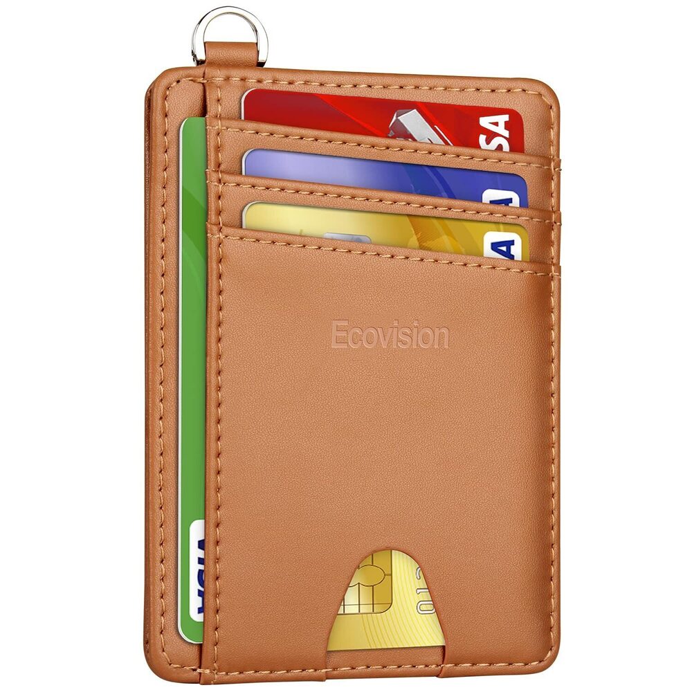 4264 Slim Minimalist Front Pocket Wallet, RFID Blocking Credit Card Holder